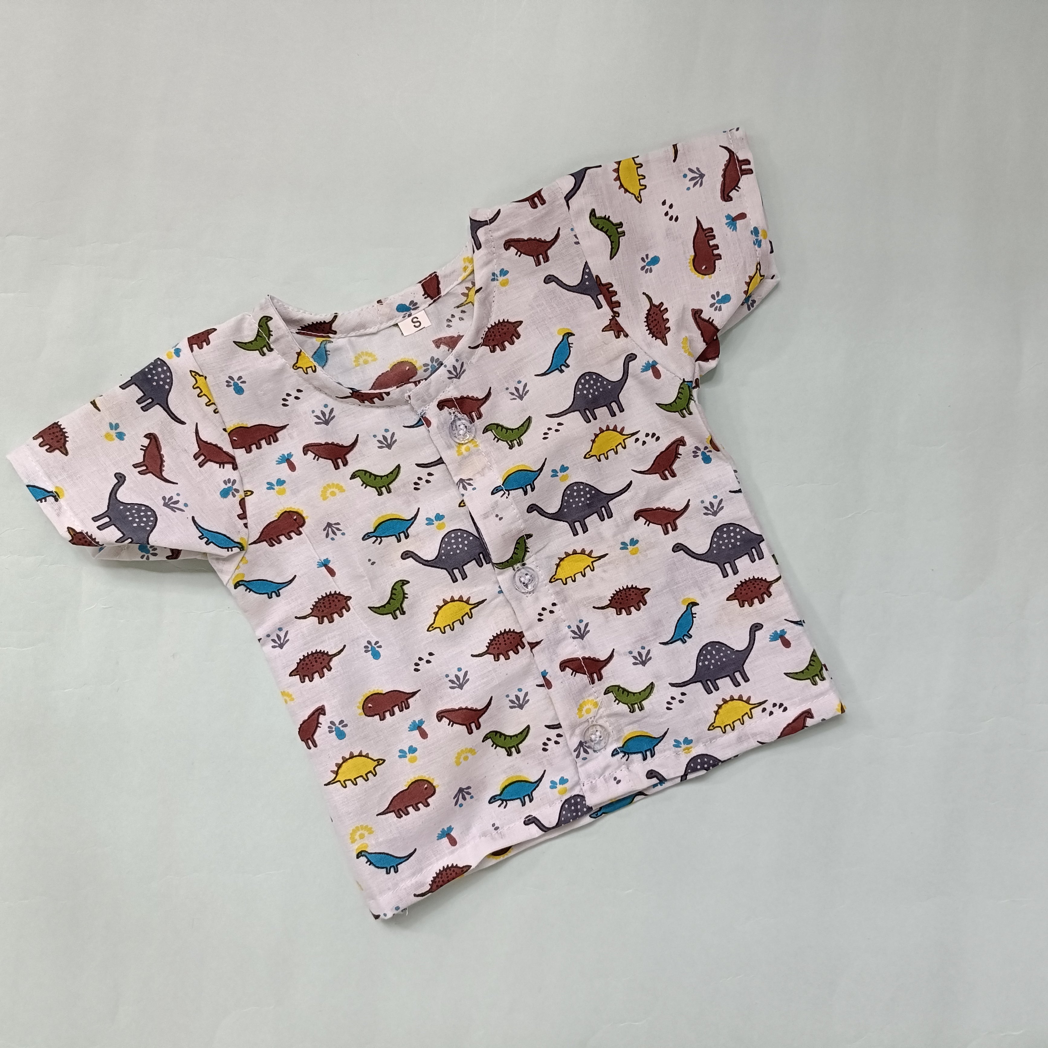 Cotton Front Open Jhabla | Car,Dino,Pepa| Pack of 3