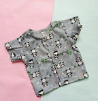 Cotton Front Open Jhabla | Camel, Car, Panda | Pack of 3