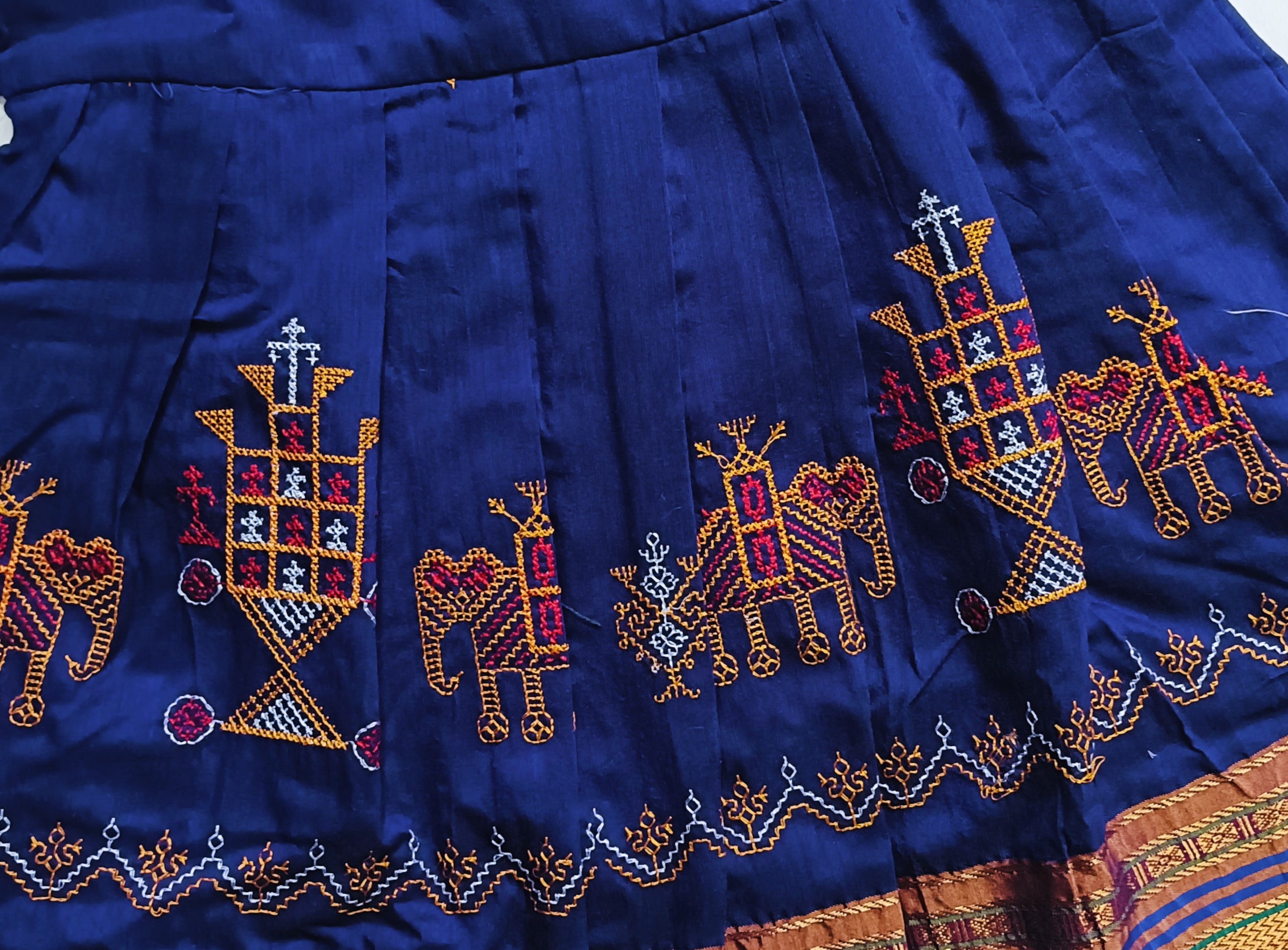 Ethnic dresses for baby girl | Kashida | Violet