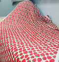 Jaipur Cotton Blanket | Red Strawberry