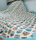 Jaipur Cotton Blanket | Mint Owl