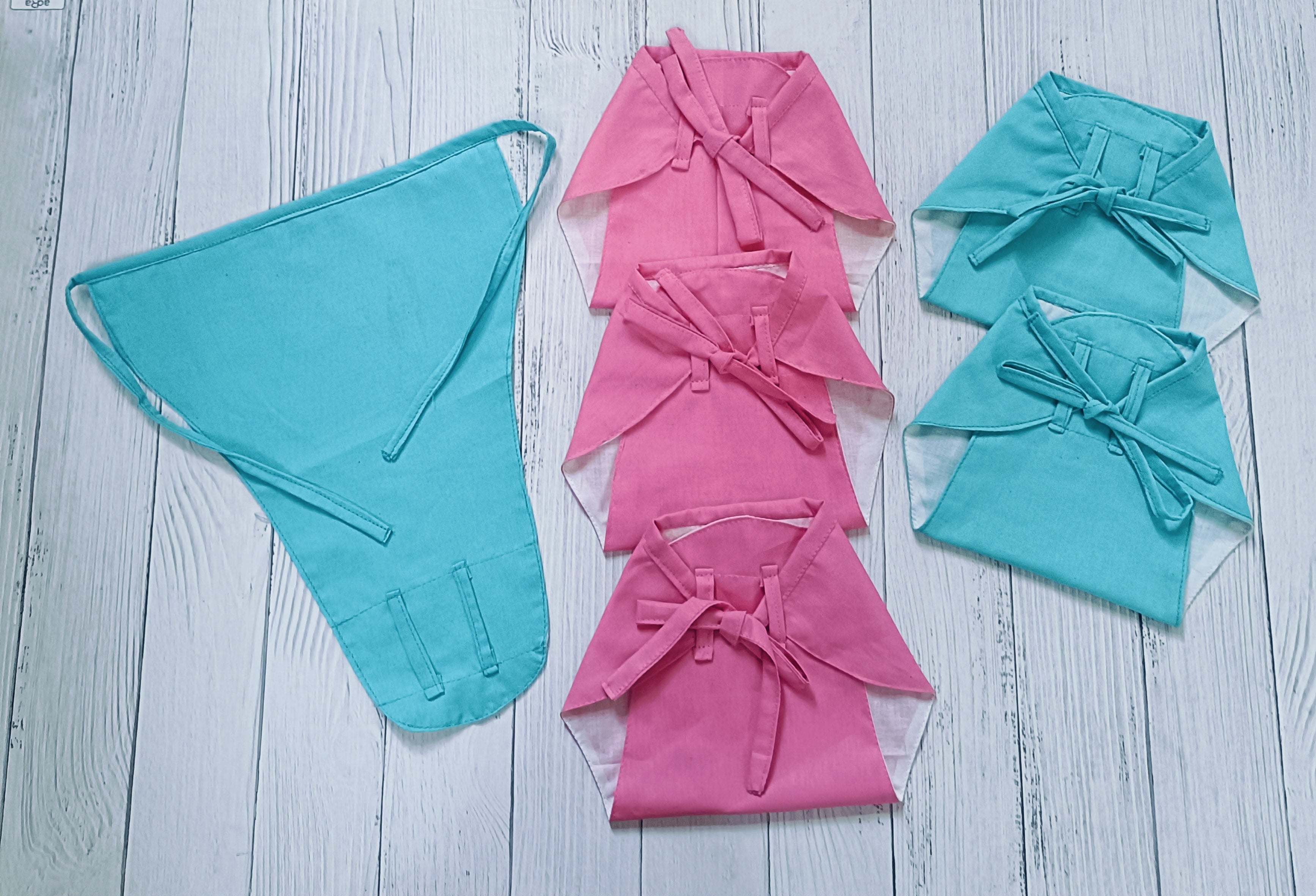 Double Layer Cotton Langot I Plain (Pack of 6) (Copy)