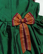 Ethnic dresses for baby girl | Khun Green| Bow