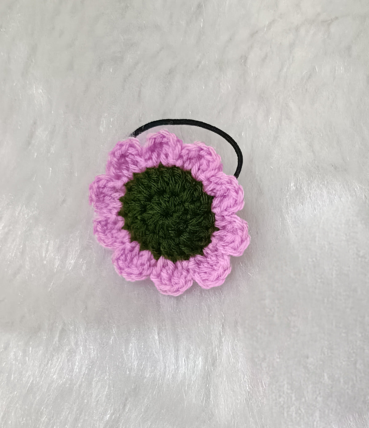 Crochet Rubber Band - Lavender