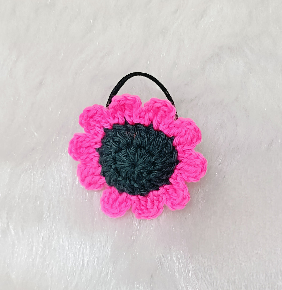 Crochet Rubber Band - Pink