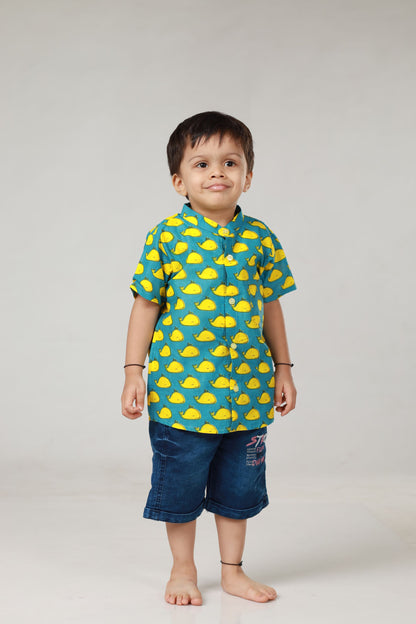 Jaipur Cotton Sibling Set - Blue Whale