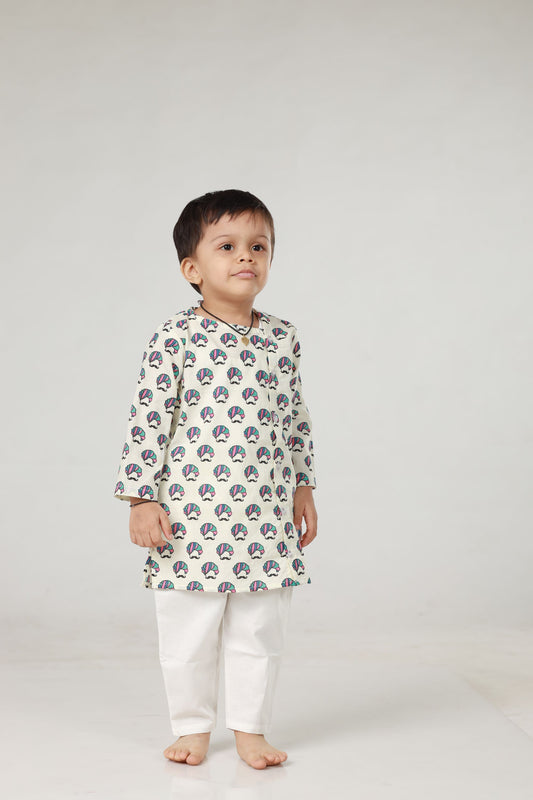 Short Kurta - Multi colour Pagadi