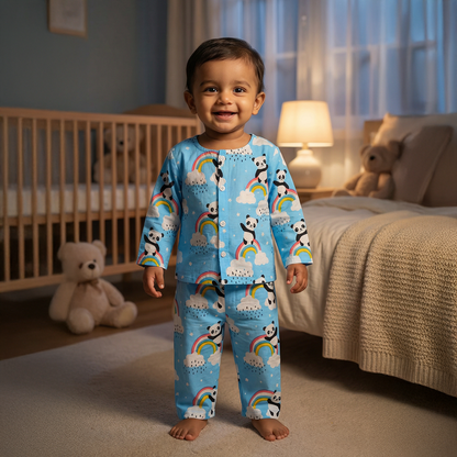 Cotton Night Suits for Kids |  Blue Panda