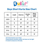 Cotton Short Kurta for Boys | Elephant Cream