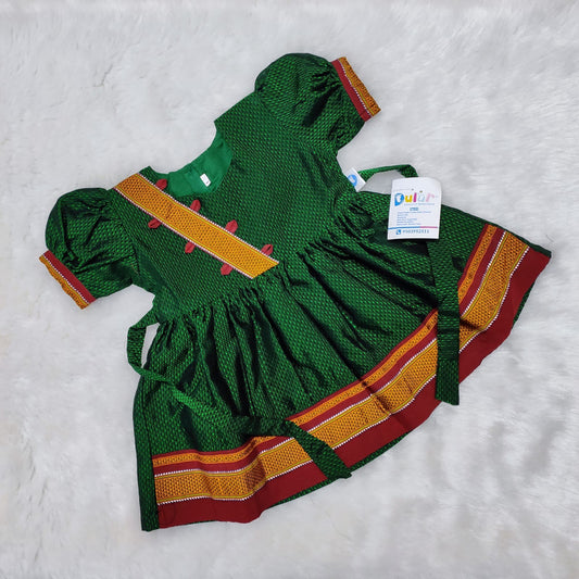 Khan Frock - Green