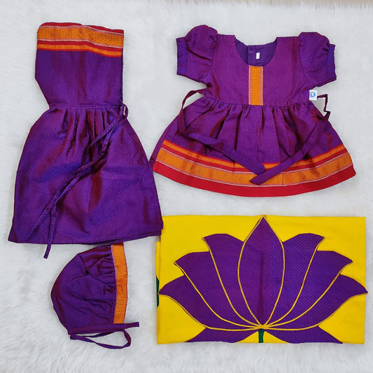 Khan Set, Girls Clothing, Newborn Clothing, Newborn essentials, Festive Clothing, Traditional Clothing, Wedding Clothing, Ethnic Collection, Khan Frock, Topi, Cap, Kunchi, Patchwork Dupte, Dupta, Blankets, Occasional Wear, Gifitng Set, 0-6 months kid clothing set, Comfortable Clothing, Soft Clothing, Baby Skin-Friendly Clothing, Made in India, naming Ceremony