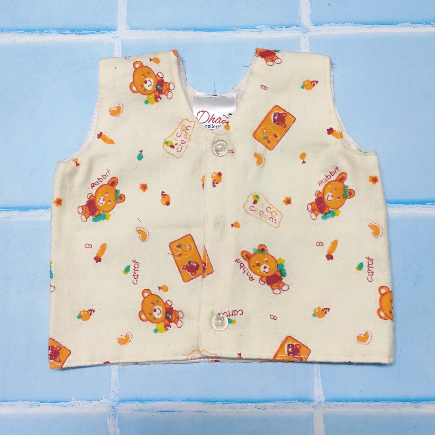 Cotswool / Flannel Bandi - Yellow Rabbit