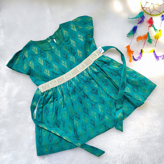 Ethnic frock - Rama Green