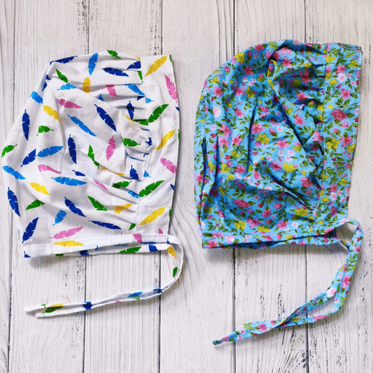 Cotton Bonnet Cap (Pack of 2 )