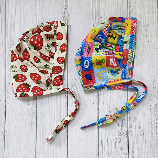 Cotton Bonnet Cap (Pack of 2 )