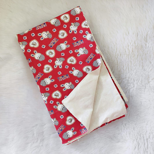 Cotton Dupte - Red Rabbit