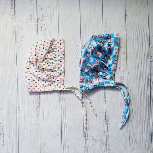 Cotton Bonnet Cap (Pack of 2)
