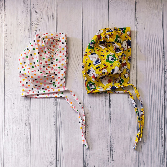 Cotton Bonnet Cap (Pack of 2)