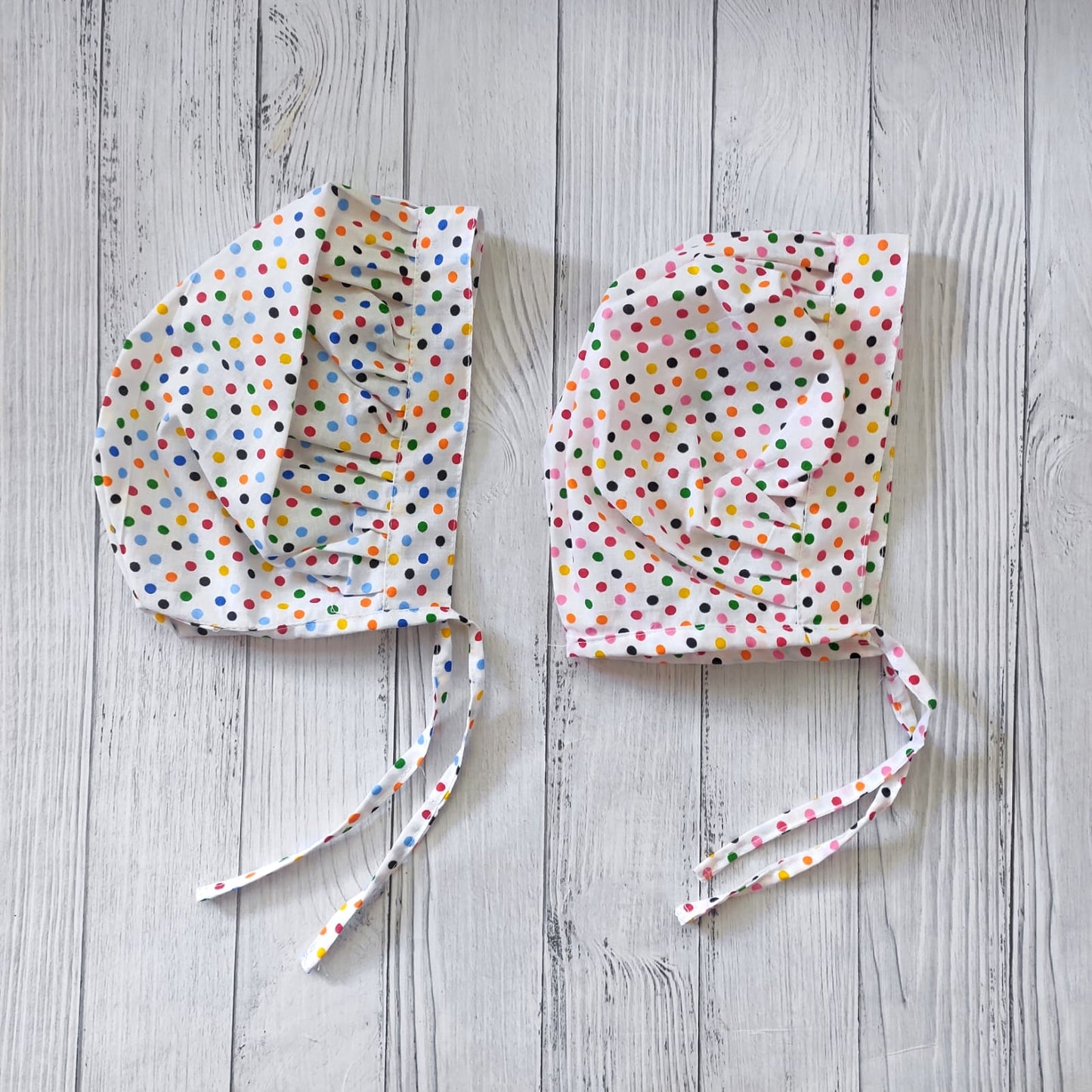 Cotton Bonnet Cap (Pack of 2)