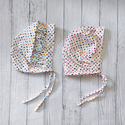 Cotton Bonnet Cap (Pack of 2)