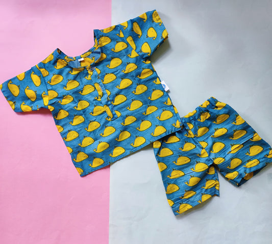 Co-ord Set - Blue Whale