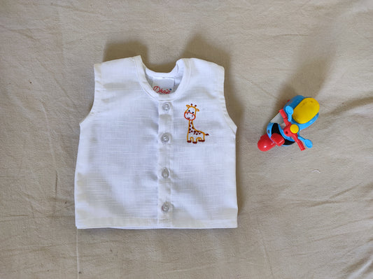 Embroidery Jhabla - Giraffe
