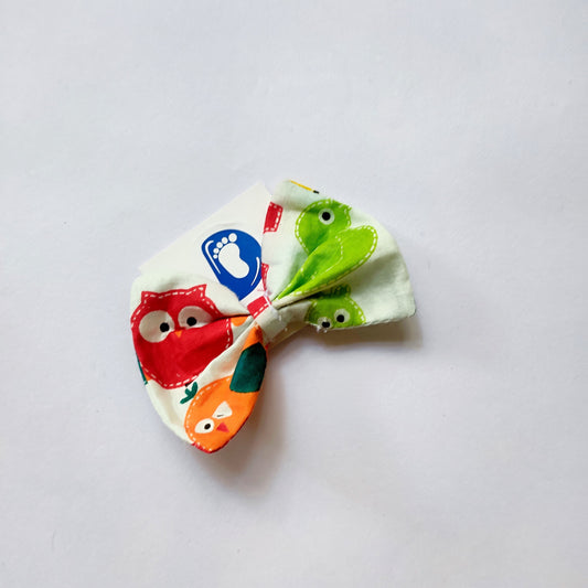 Bow Hair Clip - Multi Bird