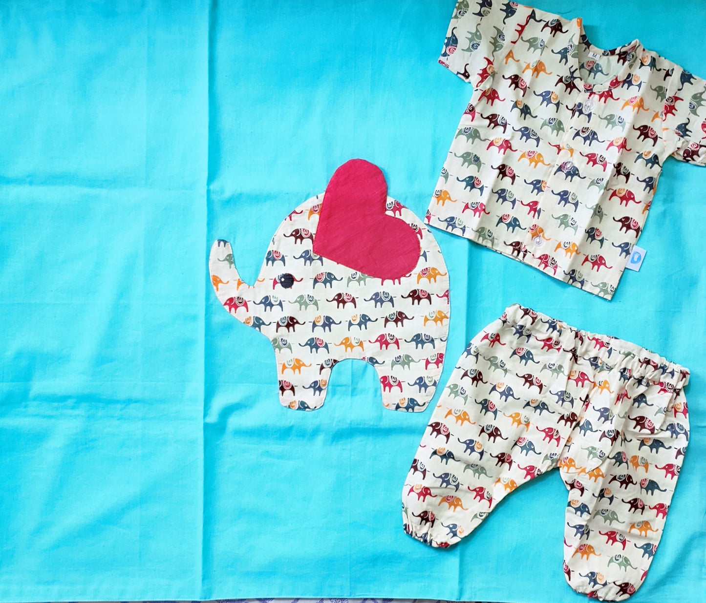 Jaipur Cotton Set - Elephant