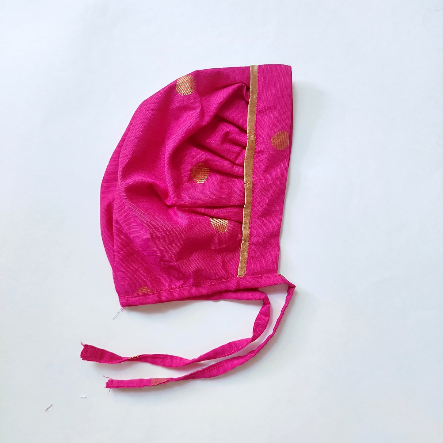 Zari Butti Cap - Pink