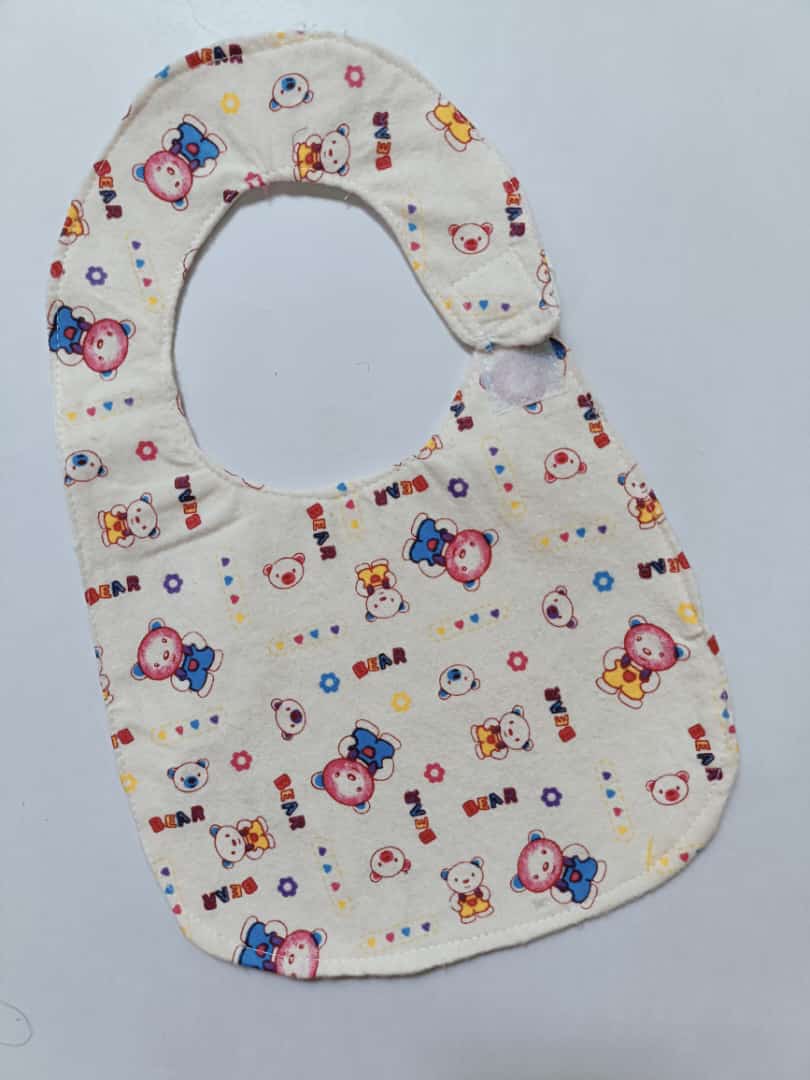 Bibs - Pink teddy