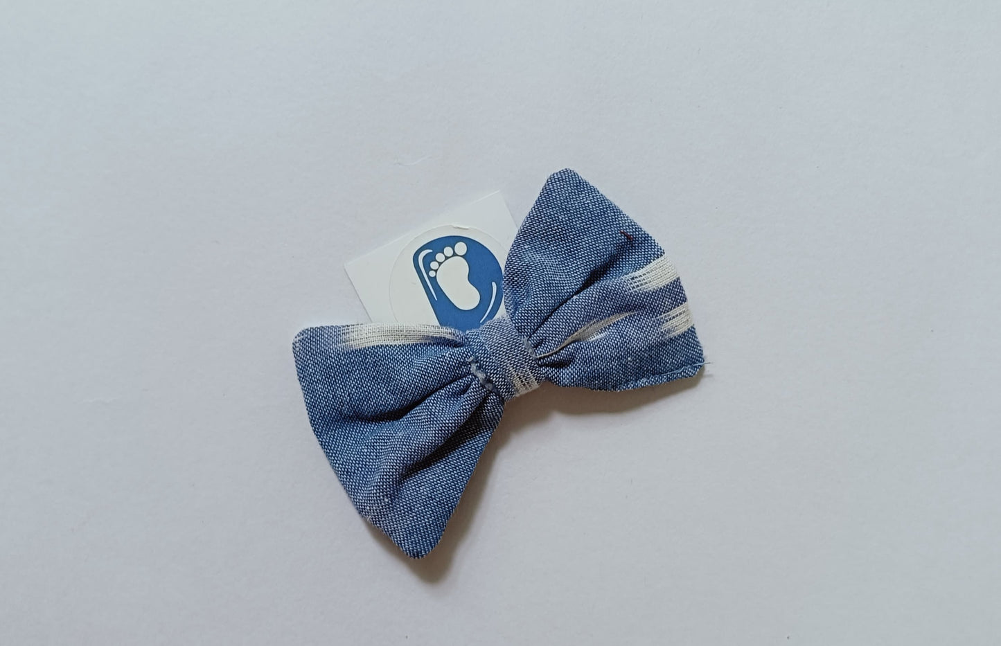 Ikkat Hair Clip- blue