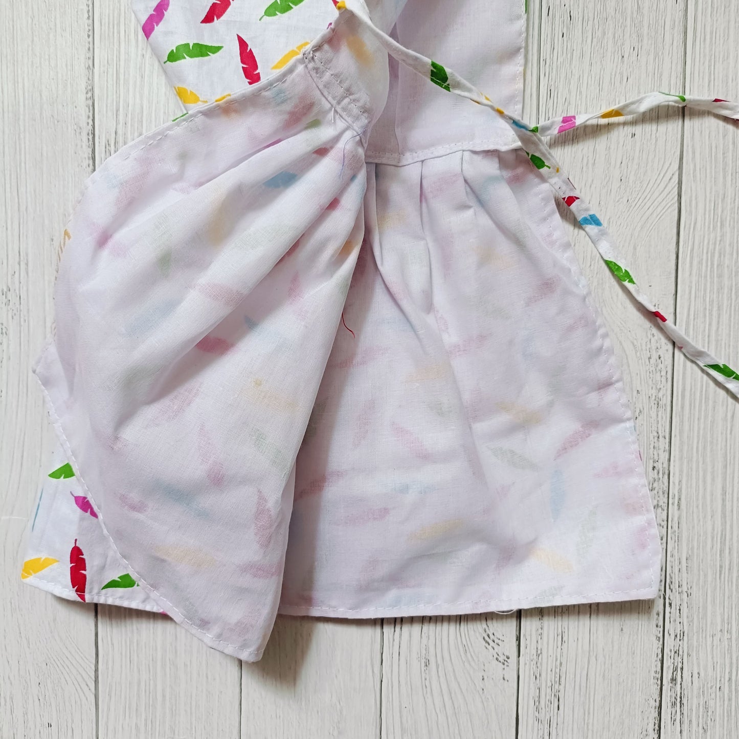 Cotton Kunchi I Red Feather