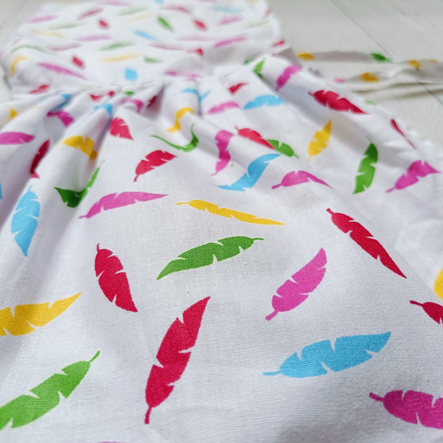 Cotton Kunchi I Red Feather