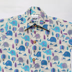 Cotton Shirt | Blue Elephant