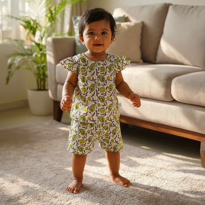 co ord set for Girls | Koiri | White