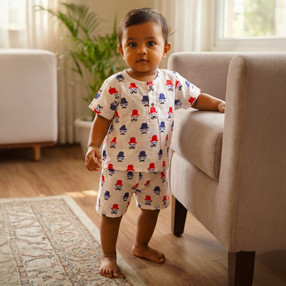 co ord set for kids | Hat