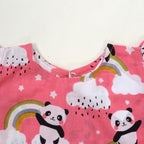 co ord set for Girls | Panda | Pink