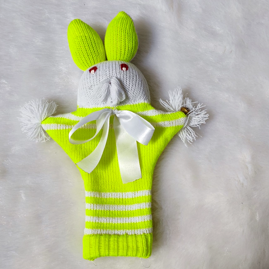 Toys, Woolen Toys, No to Plastic, Hand Puppets, Woolen Hand Puppets, Story Time, Play Time, Kids Play Time, Newborn Essentials, Cartoon Characters, Colors, Designs, Patterns, Toddler Essentials, Machine Washable, Kid-Friendly, Made in India