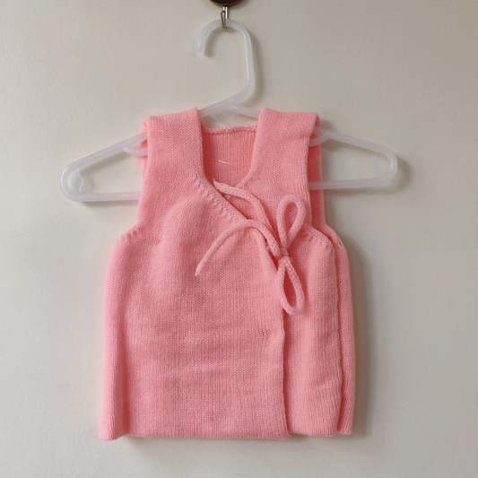 Barabandi Woolen Jacket - Dark Baby Pink
